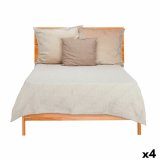 Sengetppe (vattppe) 240 x 260 cm Beige (4 enheder) #1