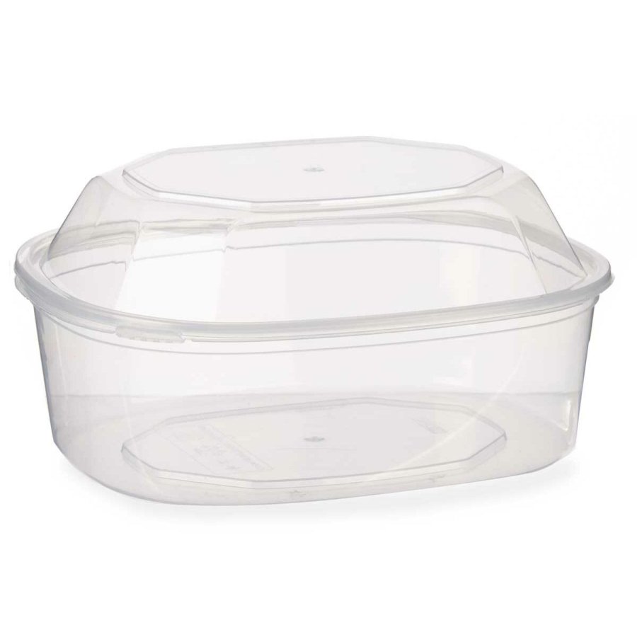 Rektangulr madkasse med Lg Leknes BS1500ROIOV Gennemsigtig polypropylen 1,5 L 18 x 10,5 x 21,5 cm (8 enheder) #4