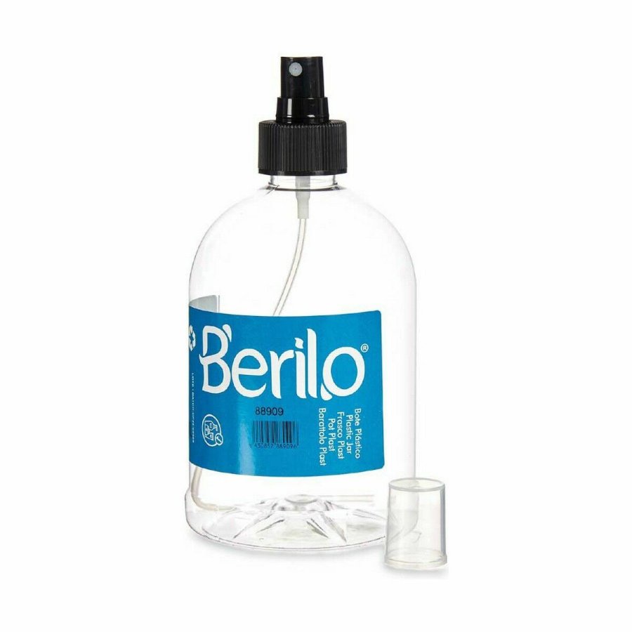 Sprjte Berilo BPPY0501BKCR Sort Gennemsigtig Plastik 500 ml (12 enheder) #3