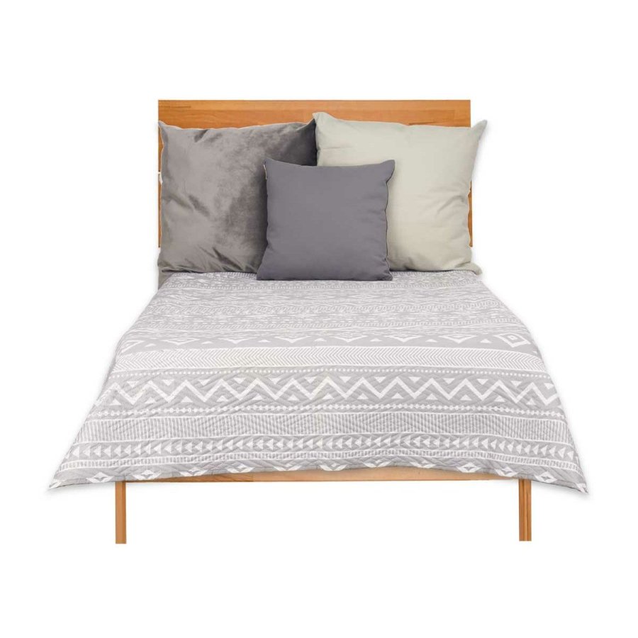 Sengetppe med to sider 240 x 260 cm Hvid Gr (6 enheder) #5