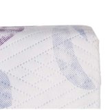 Sengetppe med to sider 240 x 260 cm Hvid Lilla (6 enheder) #13