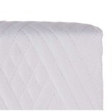 Sengetppe med to sider 240 x 260 cm Hvid (6 enheder) #13