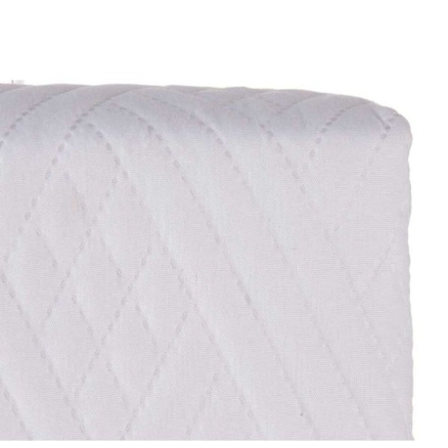 Sengetppe med to sider 240 x 260 cm Hvid (6 enheder) #13