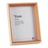 Fotoramme 17 x 22 x 3 cm Krystal Brun Hvid Tr MDF (6 enheder) #5