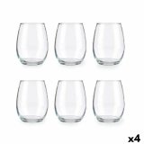 Glasst Pasabahce Amber Gennemsigtig Glas 350 ml (4 enheder) #1