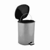 Papirkurv med pedal Berilo D-003-2 Mrkegr Plastik 11 L (6 enheder) #9
