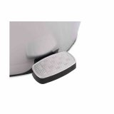 Papirkurv med pedal Berilo D004-1 Slvfarvet Plastik 6 L (6 enheder) #13