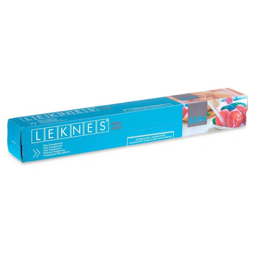 Film til indpakning af fdevarer Leknes 190939000499 Gennemsigtig Polyetylen 8 mm 60 m (24 enheder) #4