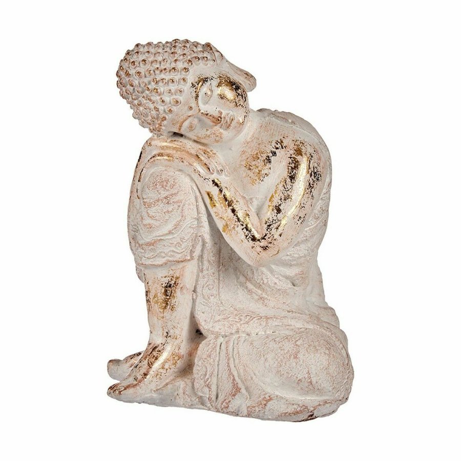 Dekorativ havefigur Ibergarden CC20447 CC20447 Polyesterharpisk Buddha 23 x 33 x 26 cm (2 enheder) #2