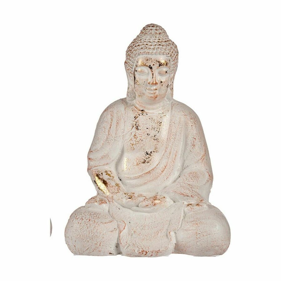 Dekorativ havefigur Ibergarden CC20436 CC20436 Polyesterharpisk Buddha 22,5 x 41,5 x 29,5 cm (2 enheder) #2