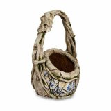 Dekorativ havefigur Ibergarden ZD19018 ZD19018 Polyesterharpisk Vase 25,5 x 44 x 27,5 cm (2 enheder) #2