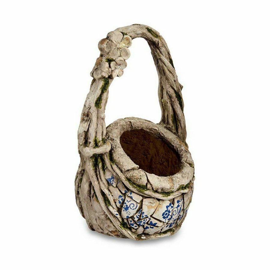 Dekorativ havefigur Ibergarden ZD19018 ZD19018 Polyesterharpisk Vase 25,5 x 44 x 27,5 cm (2 enheder) #2