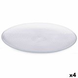 plade Pasabahce Generation Gennemsigtig Glas  27 cm (4 enheder) #1