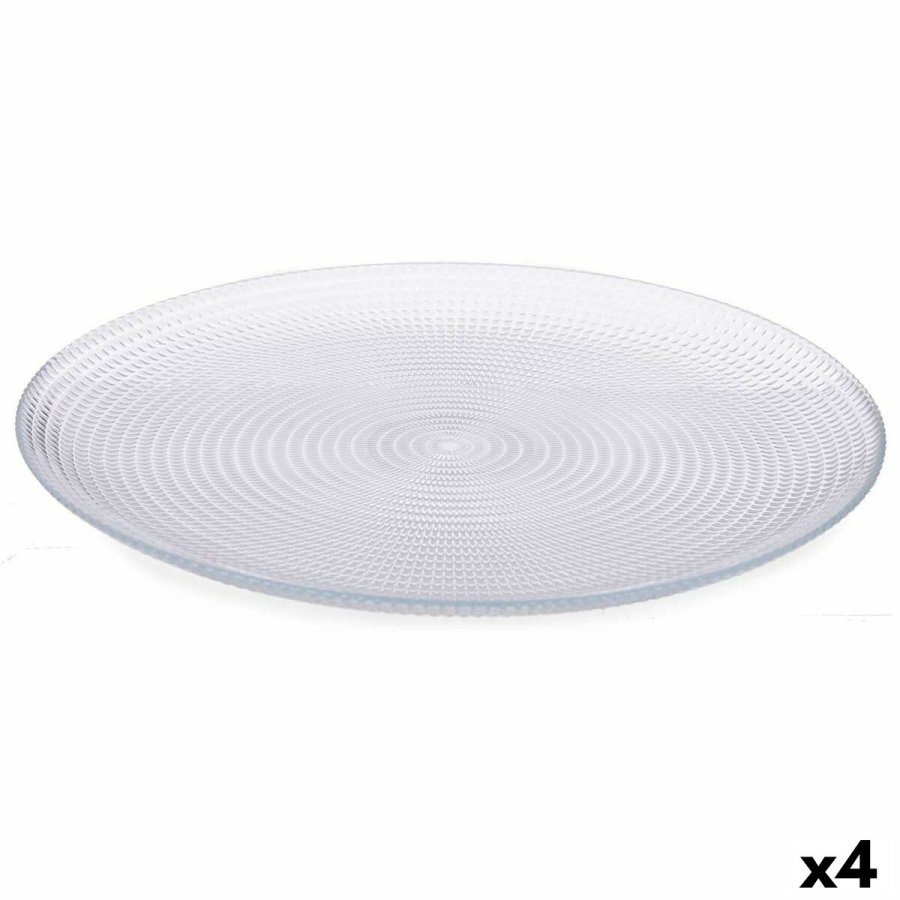 plade Pasabahce Generation Gennemsigtig Glas  27 cm (4 enheder) #1