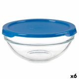 Rund madkasse med lg Pasabahce Chefs Bl 595 ml 14 x 6,3 x 14 cm (6 enheder) #1