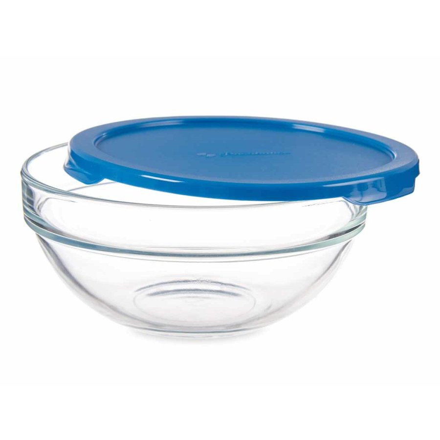Rund madkasse med lg Pasabahce Chefs Bl 595 ml 14 x 6,3 x 14 cm (6 enheder) #5