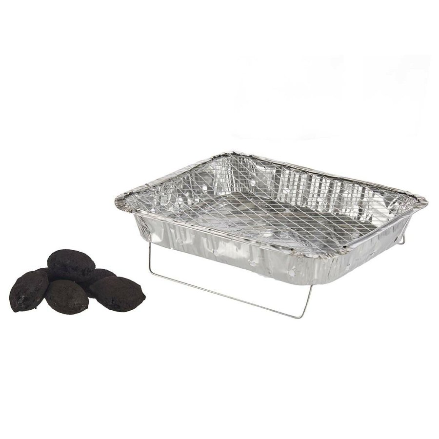 Engangsgrill Aluminium Trkul 23,5 x 6 x 30,5 cm (12 enheder) #5