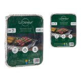 Engangsgrill Aluminium Trkul 23,5 x 6 x 30,5 cm (12 enheder) #9