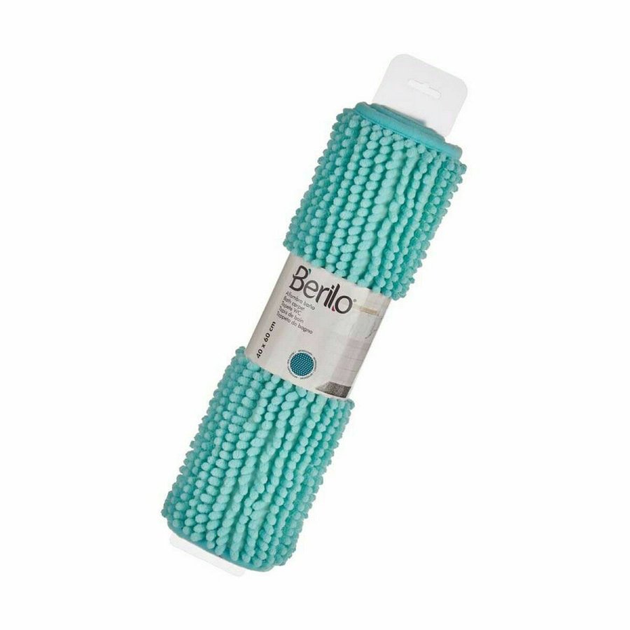 Bademtte Berilo DJ/9 Turkisbl 59 x 40 x 2,5 cm (12 enheder) #9