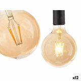 LED-lampe Gift Decor ZS0208-116-4 ZS0208-116-4 Gennemsigtig 4 W E27 12,5 x 17,5 x 12,5 cm Vintage 12 enheder #1