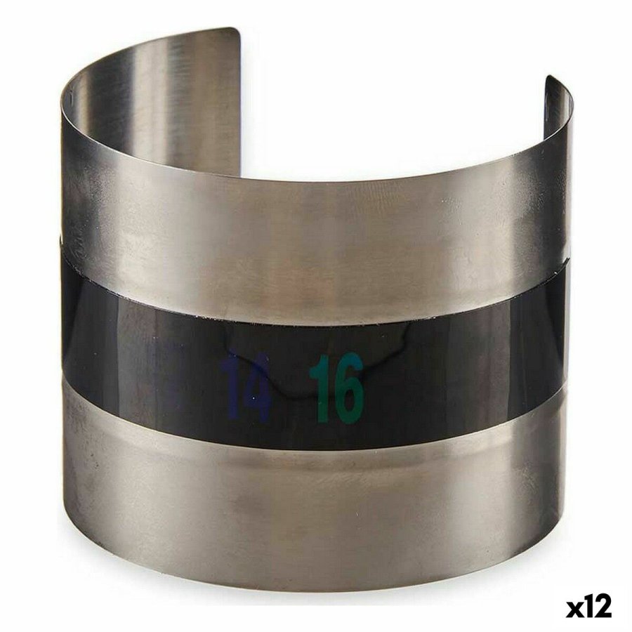 Termometer til vin Kinvara 202230108 Sort Slvfarvet Rustfrit stl (12 enheder) #1
