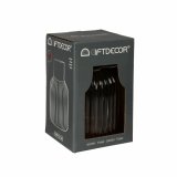 Vase Orange Plastik 6 enheder #2