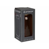 Vase Gift Decor V1224IP-C V1224IP-C Pink Gylden Glas 11,5 x 24 x 11,5 cm (6 enheder) #3