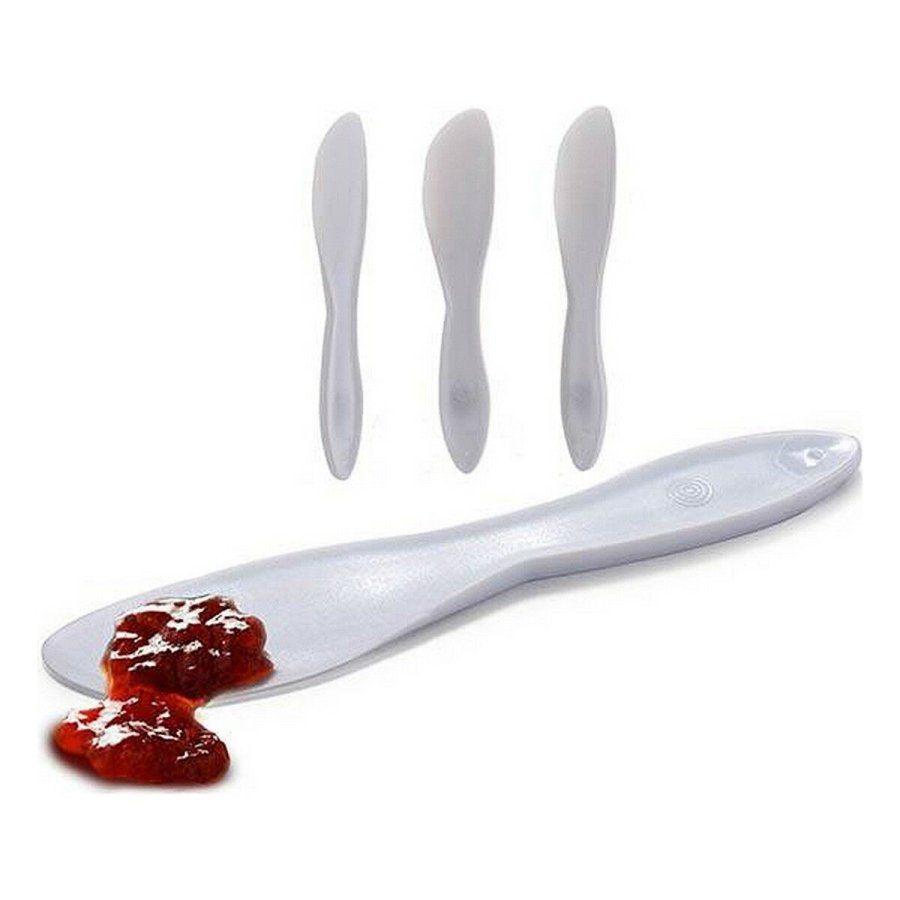 Knivst Kinvara 23045 Hvid Plastik 18 x 3,5 x 1 cm (12 enheder) #3