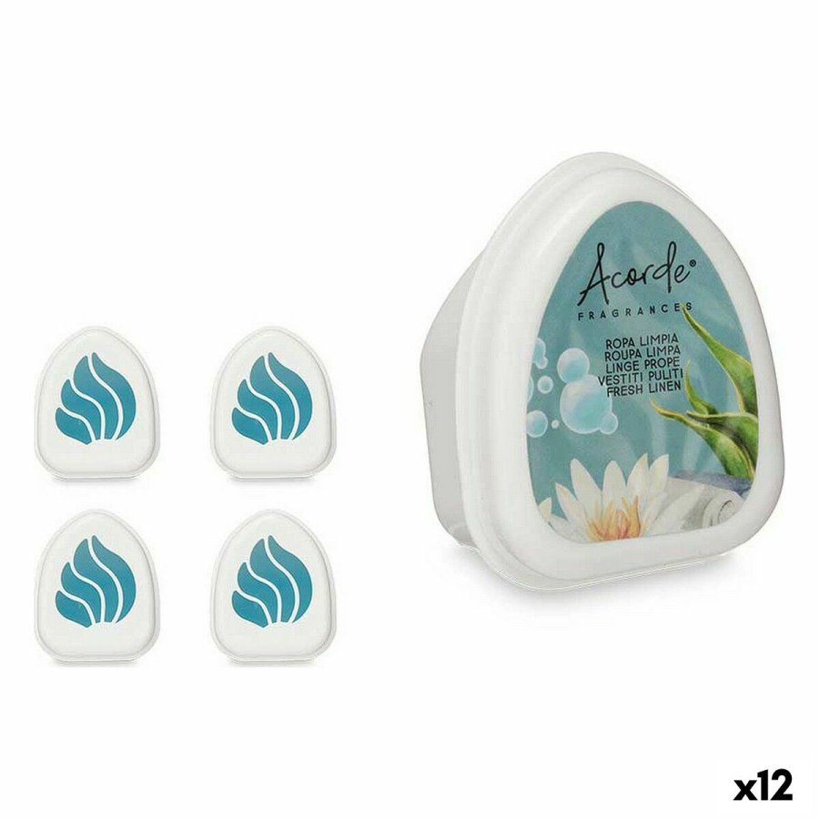 St med luftfriskere Acorde MINIG-FRESHLINE Rent tj 50 g (12 enheder) #1