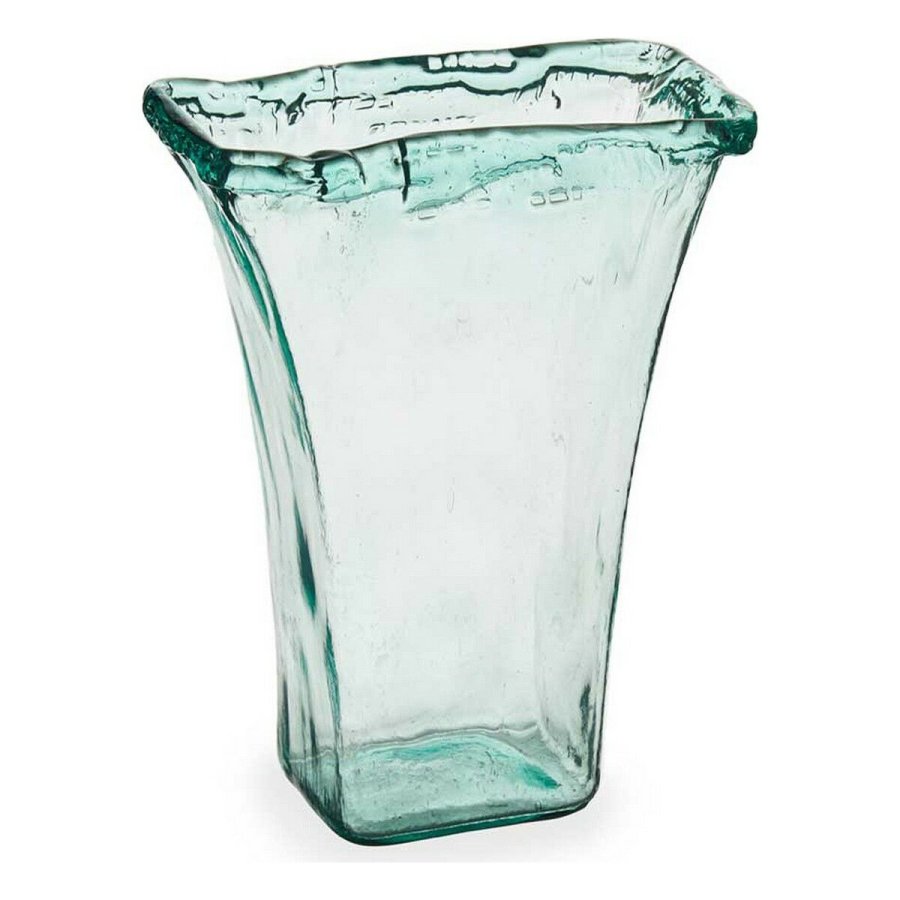 Vase Gift Decor A35435 A35435 Gennemsigtig Krystal Genbrugsglas 27 x 34,5 x 14 cm (2 enheder) #2