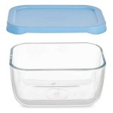 Madkasse Pasabahce Snow Bl Gennemsigtig Glas Polyetylen 420 ml 12,5 x 6 x 9,5 cm (12 enheder) #5