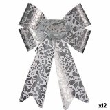 Lasso Krist+ HJ1-12011 Slvfarvet PVC Trykt 16 x 24 x 4 cm Julepynt (12 enheder) #1