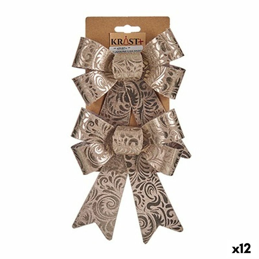 Lasso Krist+ HJ1-12010 Bronze PVC 15 x 4 x 16 cm Julepynt (12 enheder) #1