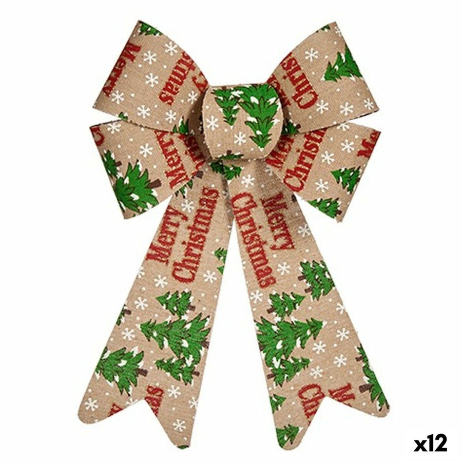 Lasso Merry Christmas Julepynt Multifarvet PVC 16 x 24 x 4 cm (12 enheder) #1