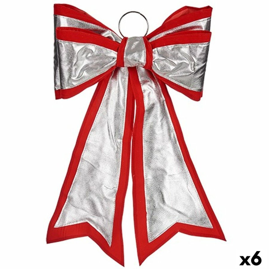 Lasso Krist+ HJ1-12073 Rd Slvfarvet PVC 40 x 60 cm Julepynt (6 enheder) #1