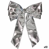 Lasso Krist+ HJ112096 Slvfarvet 30 x 4 x 20 cm Julepynt (12 enheder) #1