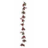 Juleguirlande Krist+ B9M-1007B Grn Plastik Rde Frugter 15 x 7,5 x 156 cm Gren (6 enheder) #5