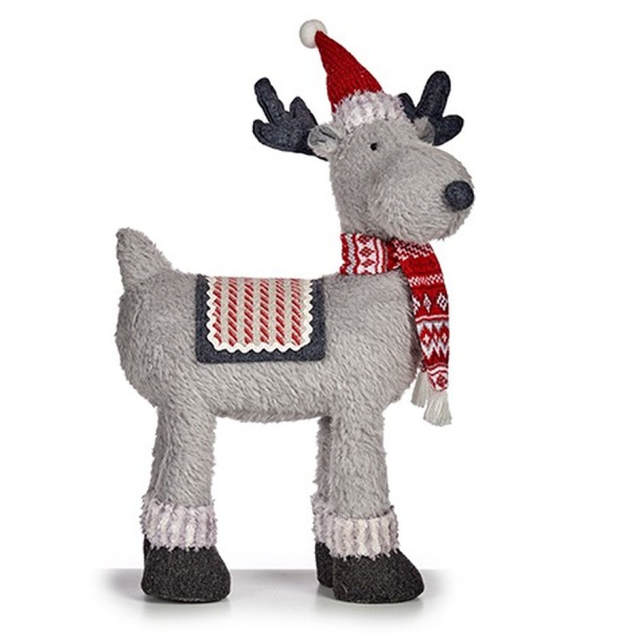 Dekorativ figur Julerensdyr Rd Gr 22 x 47 x 45 cm (4 enheder) #5