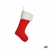Julepynt Julesok Rd Klde 28 x 4 x 46 cm (12 enheder) #1