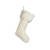 Julepynt Julesok Hvid 28 x 4 x 46 cm (12 enheder) #5