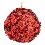 St med julekugler Krist+ 79545 Rd Plastik Paillietter (8 enheder) #9