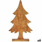 Dekorativ figur Juletr Gylden Tr 5,1 x 49,5 x 25,5 cm (6 enheder) #1