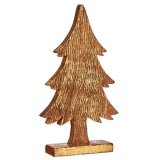 Dekorativ figur Juletr Gylden Tr 5 x 39 x 22 cm (6 enheder) #9