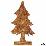 Dekorativ figur Juletr Gylden Tr 5 x 31 x 15,5 cm (6 enheder) #1