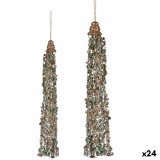 Julepynt Halskde Guirlander Bl champagne (24 enheder) #1