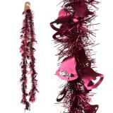 Juleguirlande Lametta Htter Fuchsia Plastik 12 x 12 x 200 cm (36 Enheder) #5