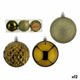 St med julekugler Grn PVC  8 cm (12 enheder) #1