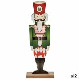 Dekorativ figur Nddeknkker Sort Rd Grn Tr 8 x 40 x 15 cm (12 enheder) #1
