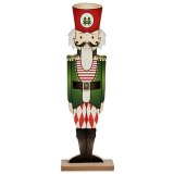 Dekorativ figur Nddeknkker Hvid Sort Rd Grn Tr 10 x 60 x 19 cm (6 enheder) #5