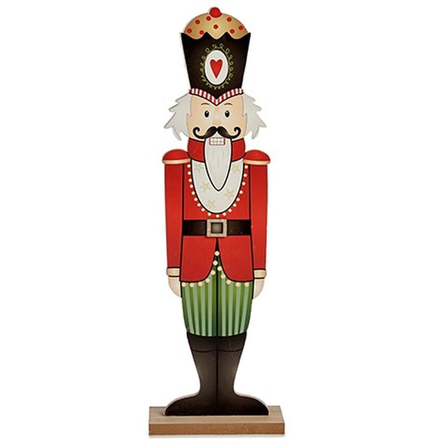 Dekorativ figur Nddeknkker Hvid Sort Rd Grn Tr 10 x 60 x 19 cm (6 enheder) #5
